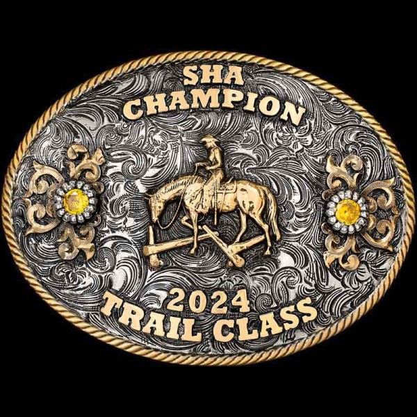 Cowboy King Belt Buckle